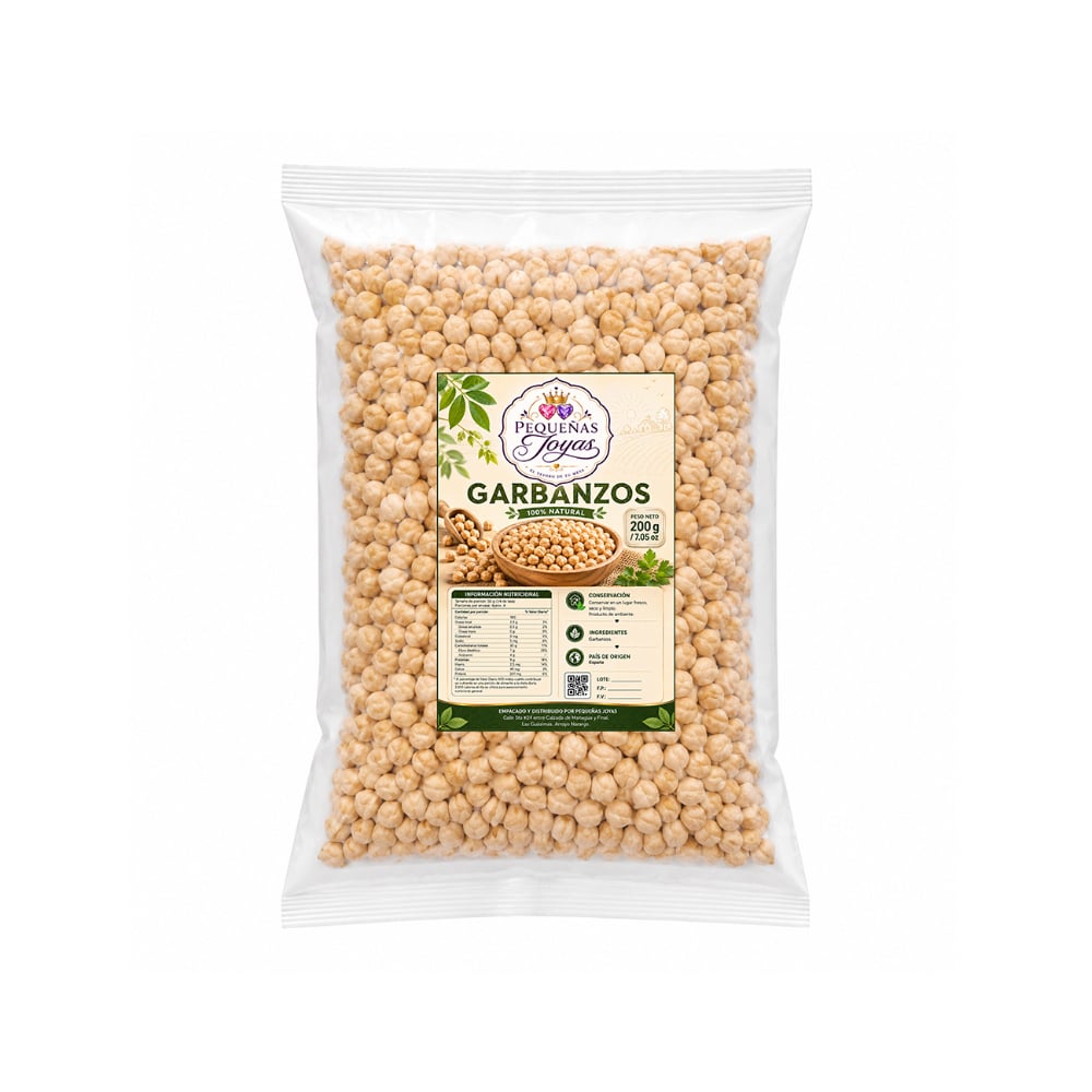 Garbanzos Pequeñas Joyas (200 g / 7.05 oz) - Imagen 1