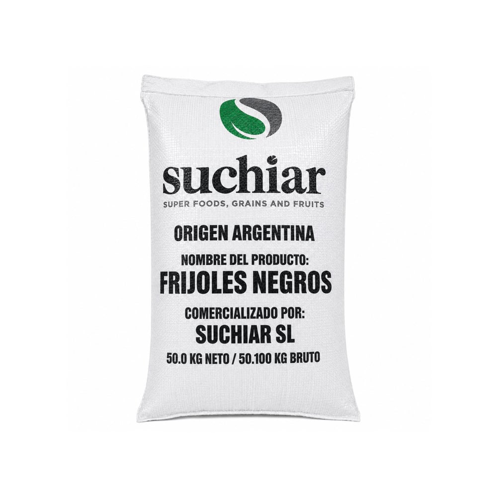 Frijoles negros Suchiar (50 kg / 110 lb) - Imagen 1