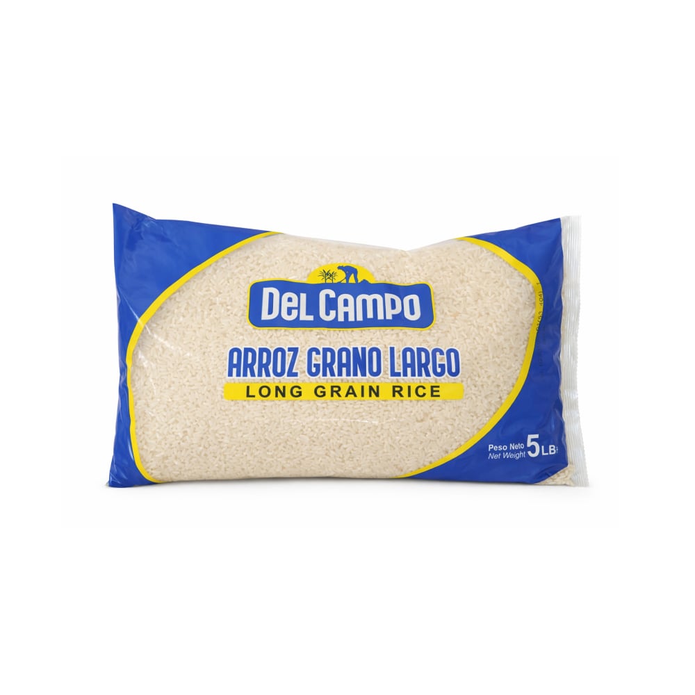 Arroz de grano largo Del Campo (2.27 kg / 5 lb) - Imagen 1
