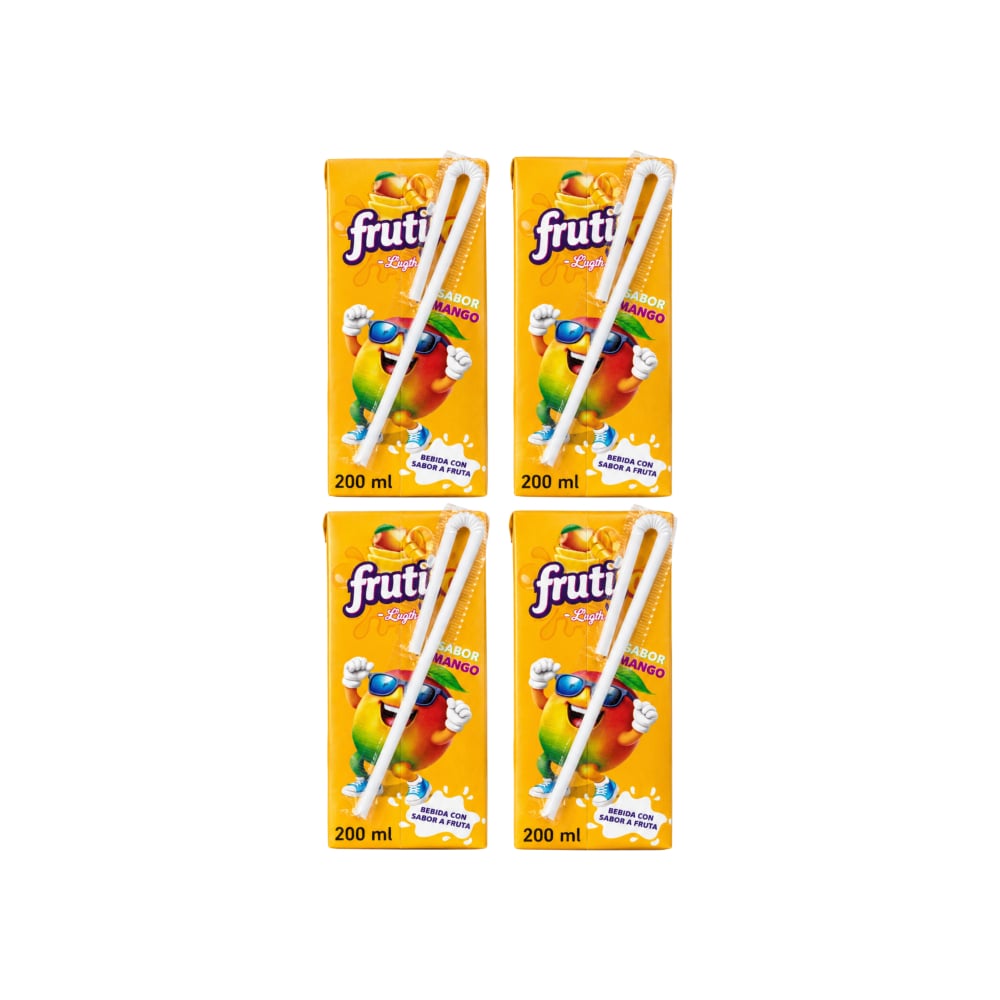 Bebida sabor a mango Frutigo (4 x 200 ml / 6.76 floz) - Imagen 1