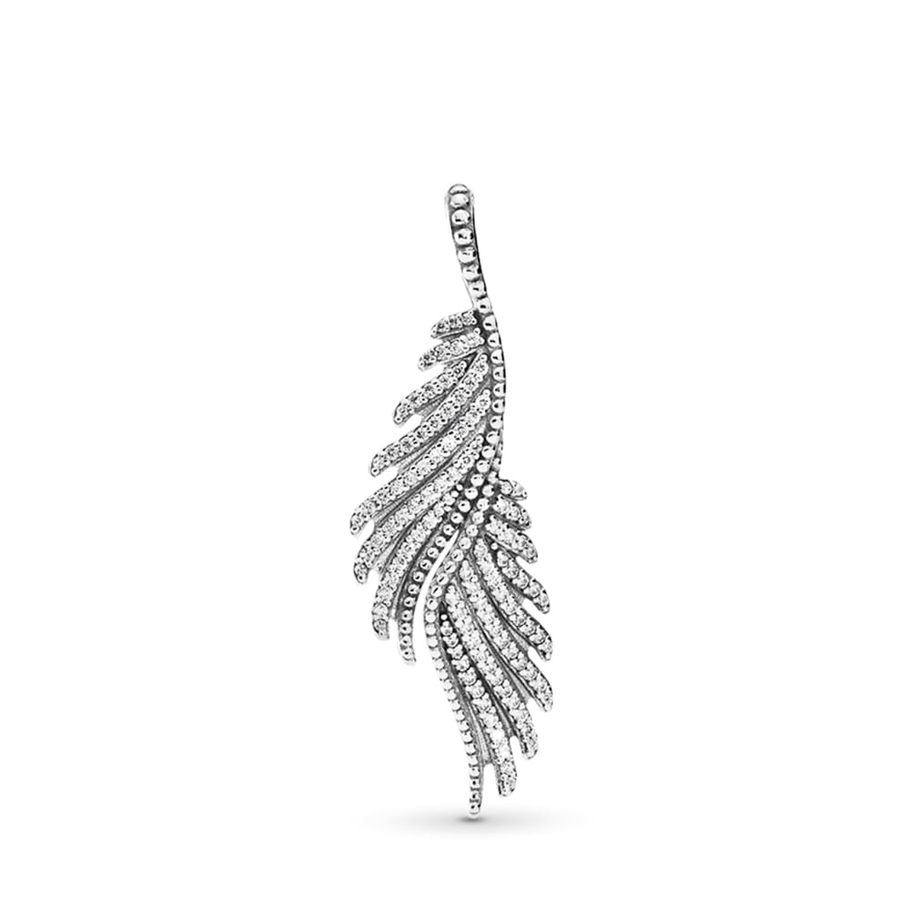 Colgante de plata S925 estilo Pandora alas majestuosas - Imagen 1