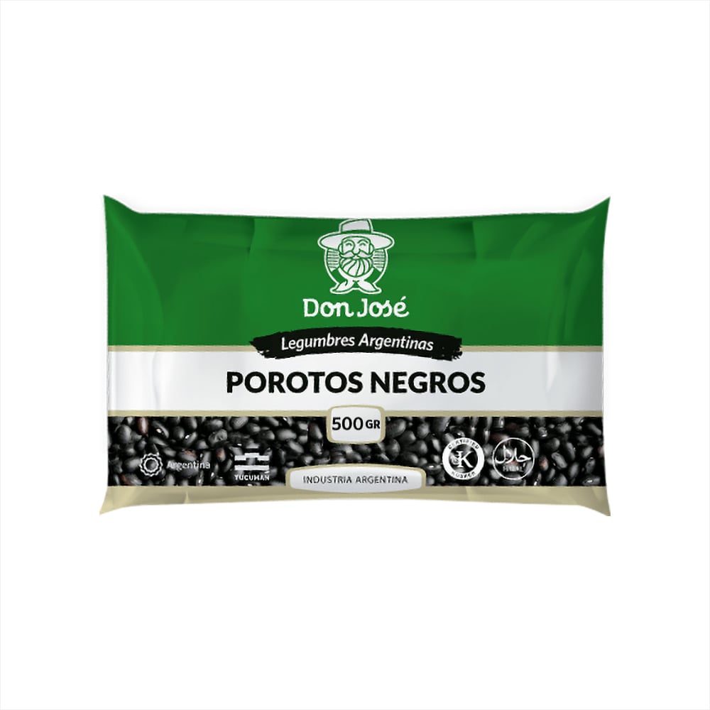 Frijoles negros Don José (500 g / 1.1 lb) - Imagen 1