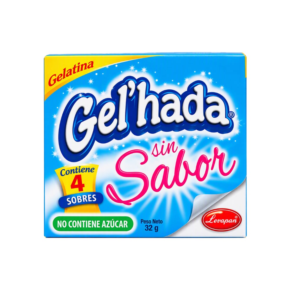 Gelatina sin sabor Gel'hada (32 g / 1.13 oz) - Imagen 1