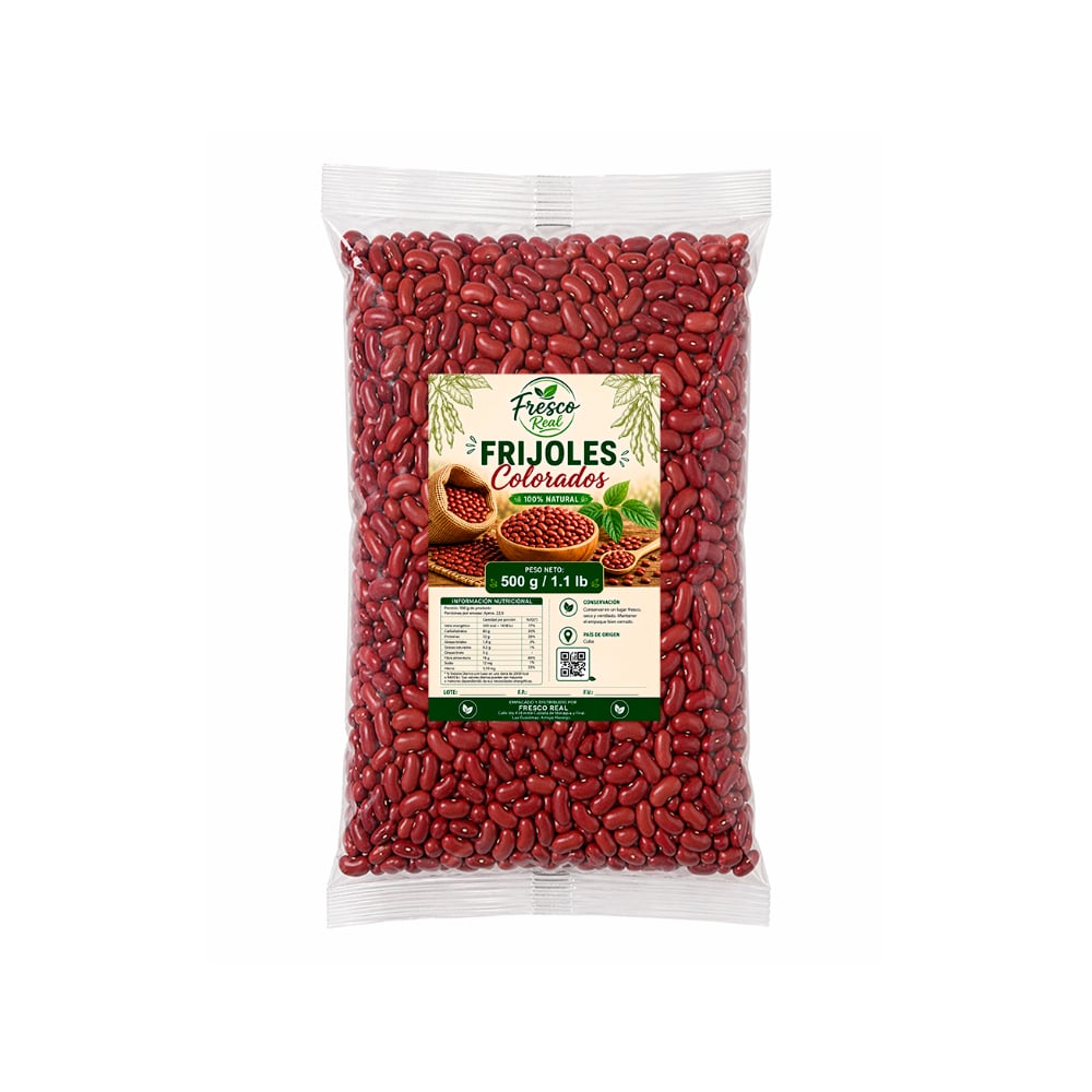 Frijoles colorados Fresco Real (500 g / 1.1 lb) - Imagen 1