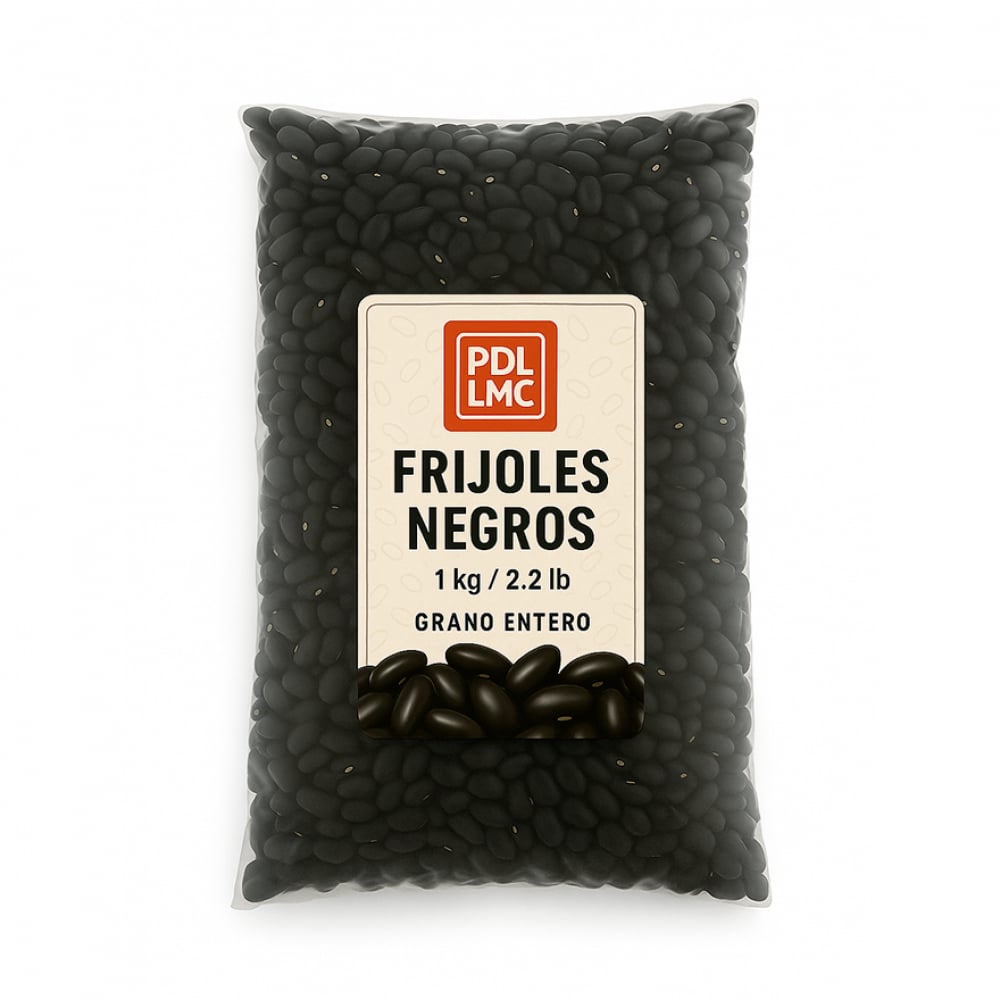 Frijoles negros PDL LMC (1 kg / 2.2 lb) - Imagen 1