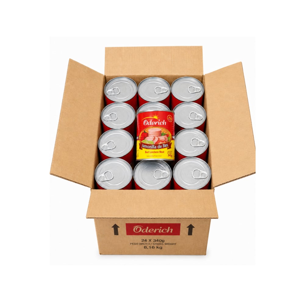 Jamonilla spam de res Oderich (24 x 340 g / 11.99 oz) - Imagen 1