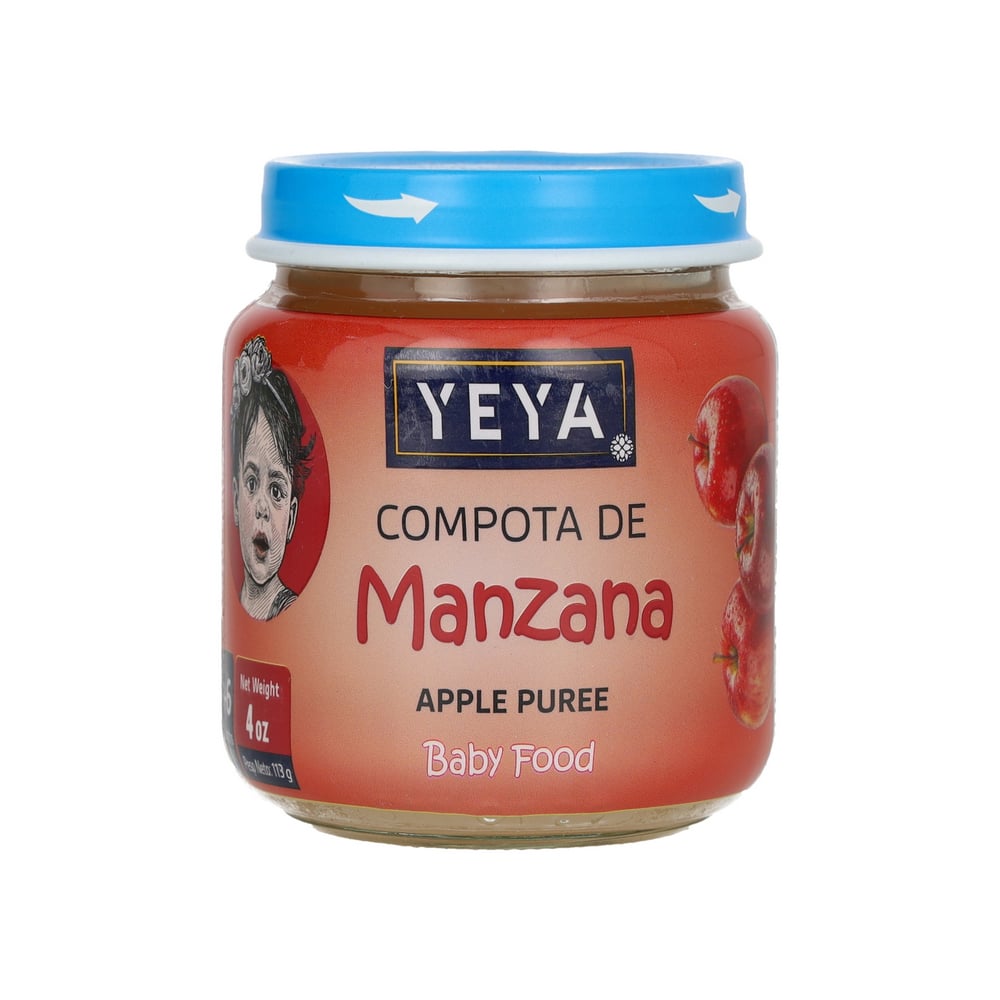 Compota de manzana YEYA (113 g / 4 oz) - Imagen 1