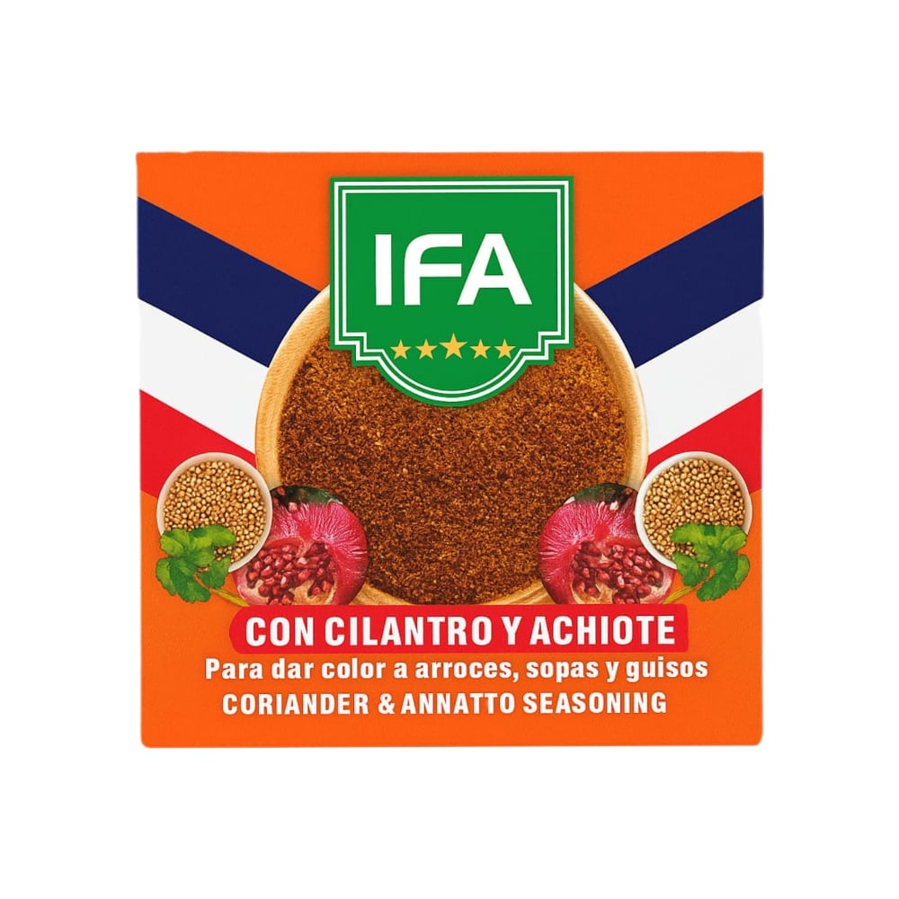 Sazón especia especial con cilantro y achiote IFA (6 g) - Imagen 1