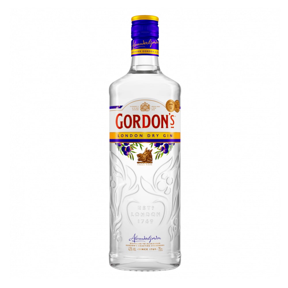 Ginebra London Dry Gin Gordon's (750 ml) - Imagen 1