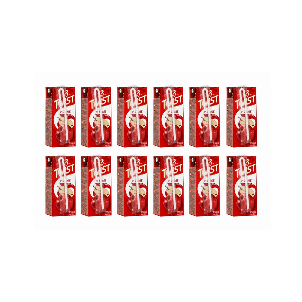 Néctar de manzana -jugo- Twist (12 x 200 ml) - Imagen 1
