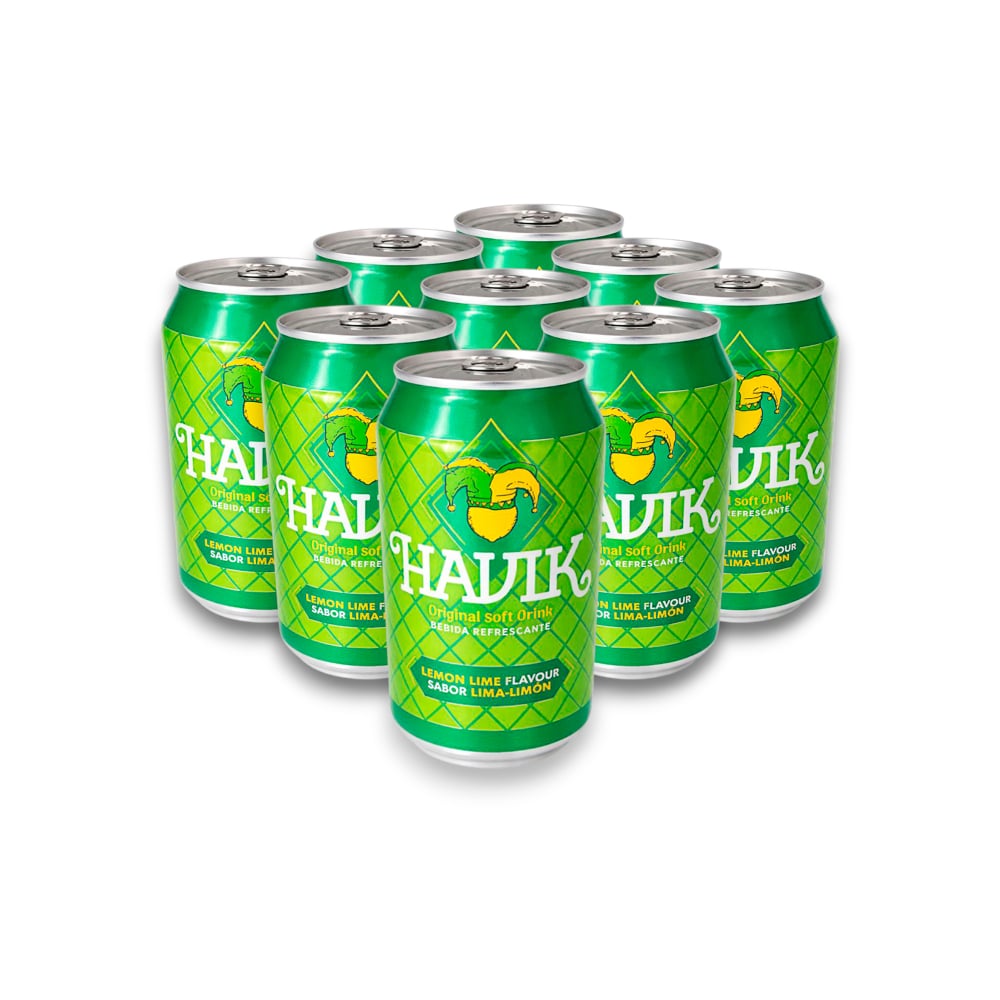 Refresco gaseado de limón Havik (9 x 330 ml) - Imagen 1
