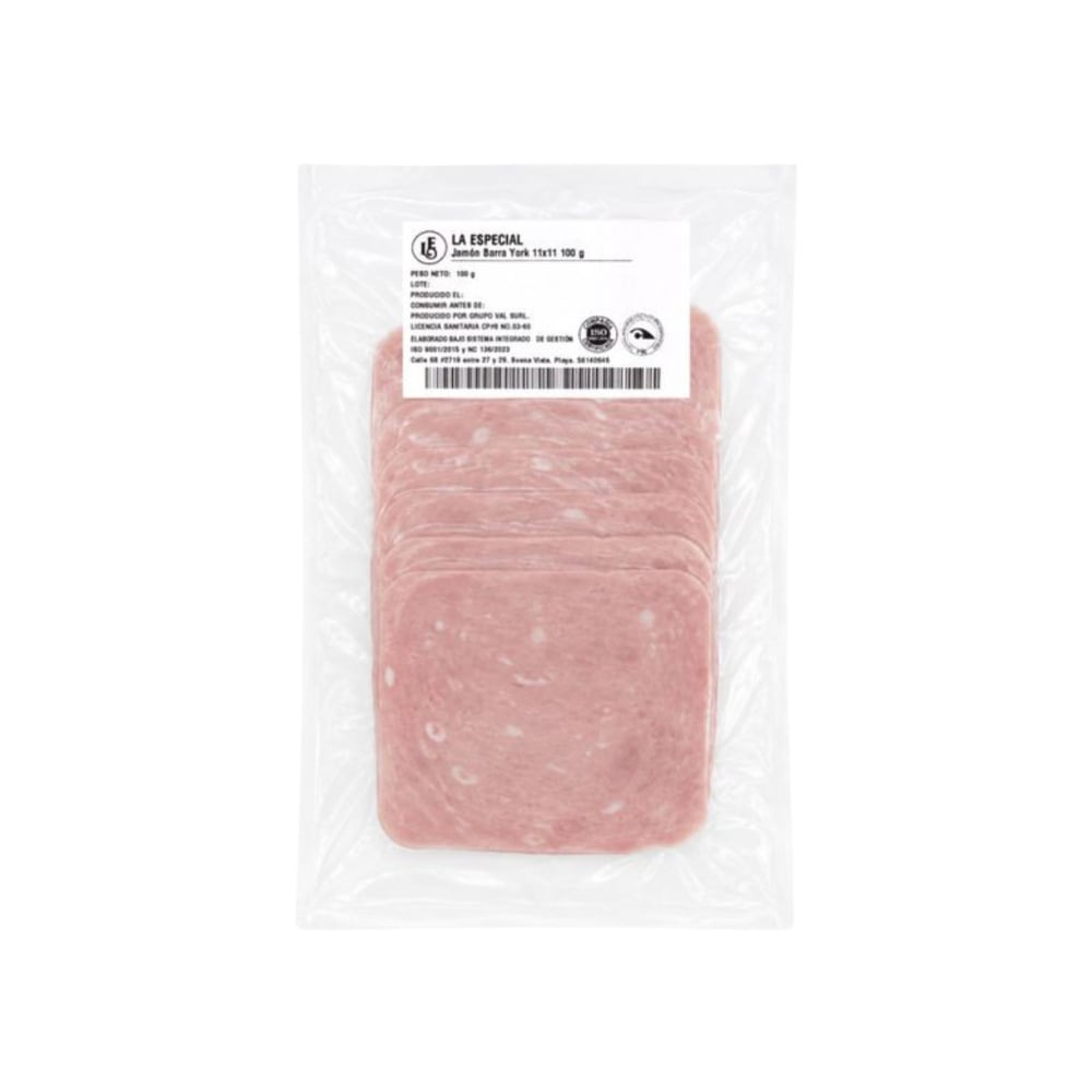 Jamón Barra York La Especial (100 g / 3.5 oz) - Imagen 1