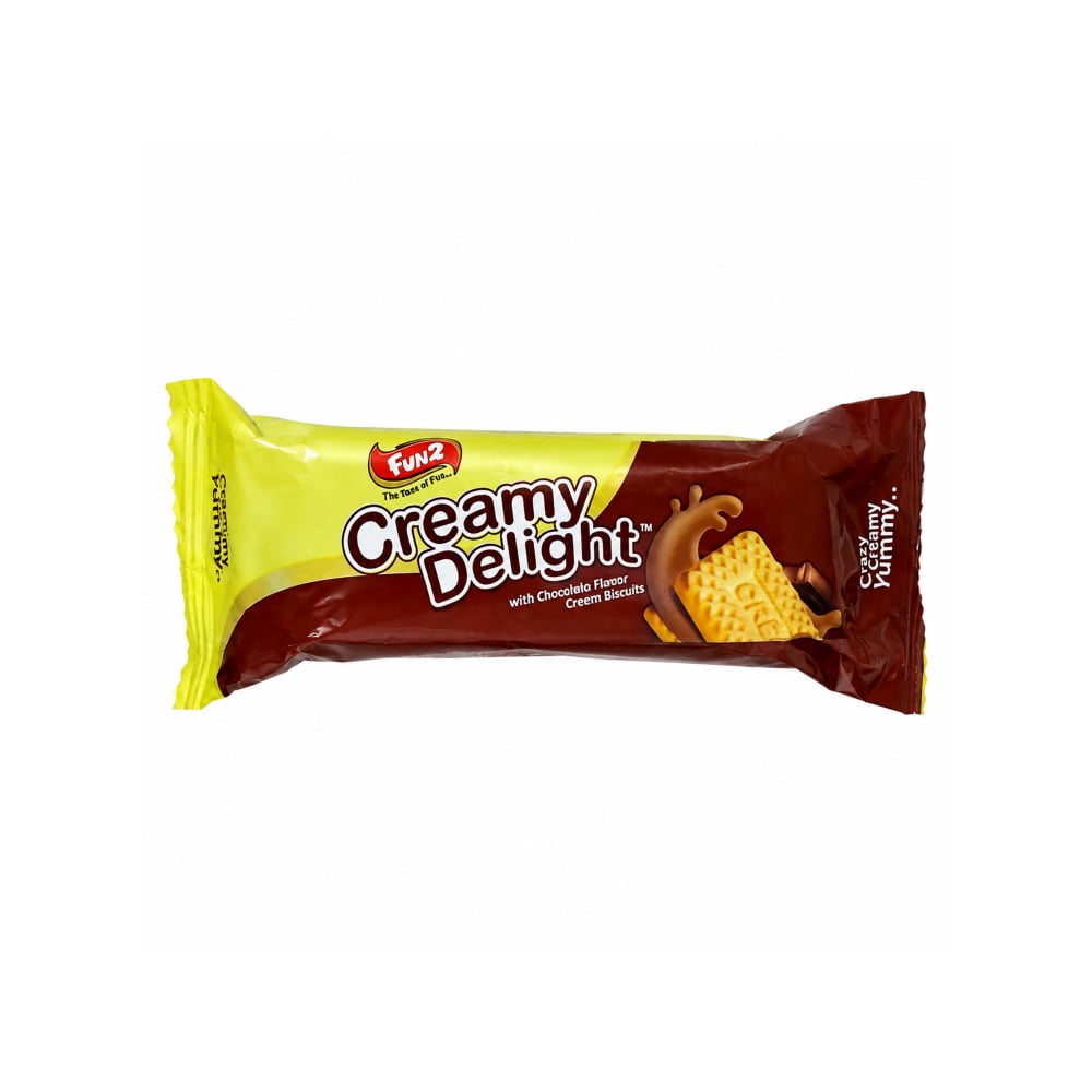 Galletas de Crema Sabor Chocolate Fun2 (20 g) - Imagen 1