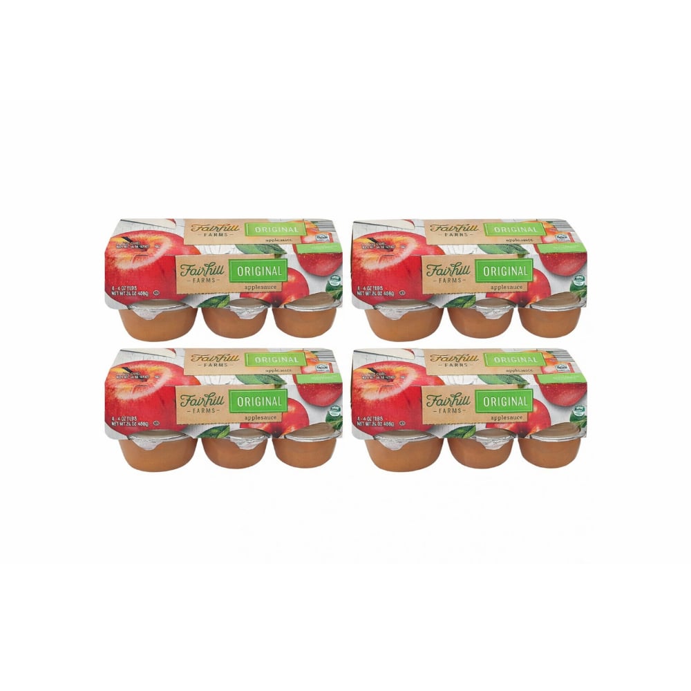 Puré de manzana Original Fair Hill Farms (4 x 678 g / 24 oz) - Imagen 1