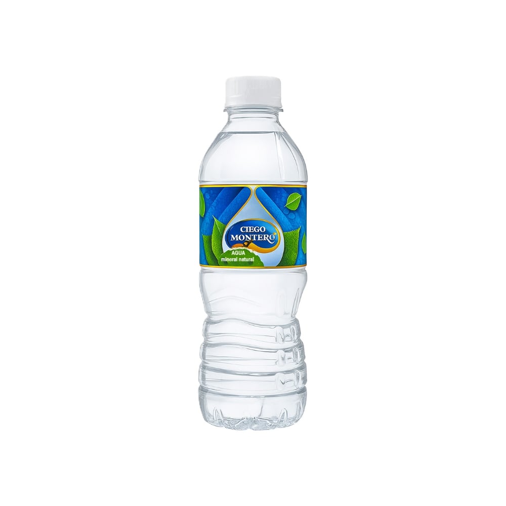Agua mineral natural Ciego Montero (500 ml) - Imagen 1