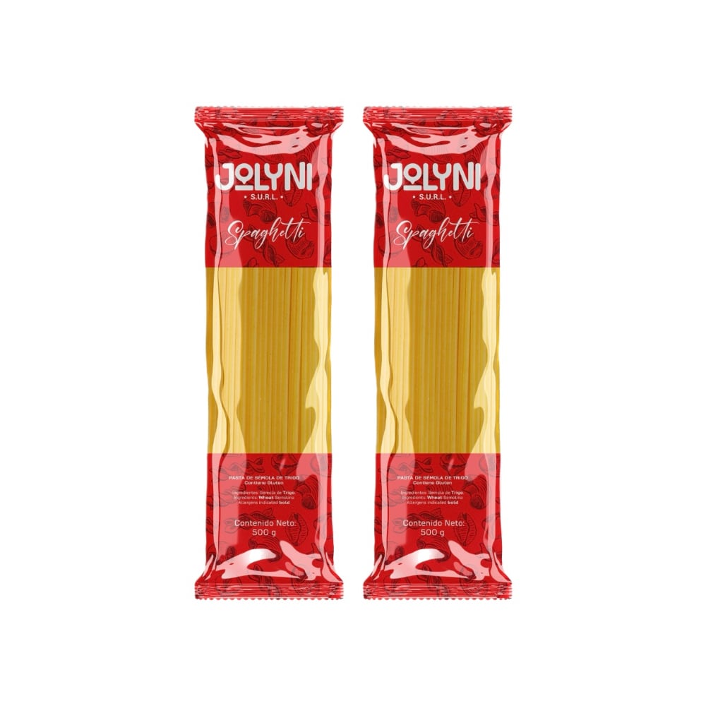 Spaghetti Jolyni (2 X 500 g / 17.63 oz) - Imagen 1