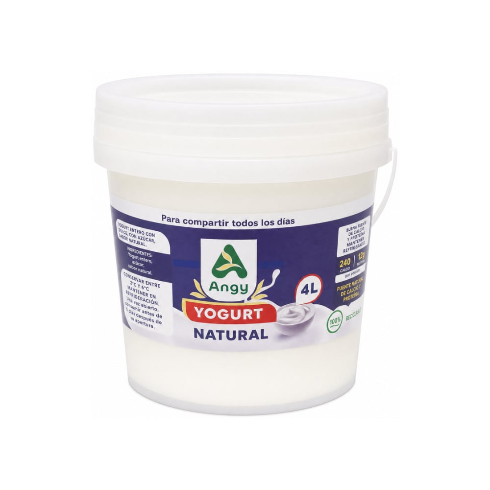 Yogur Natural Angy (4 L) - Imagen 1