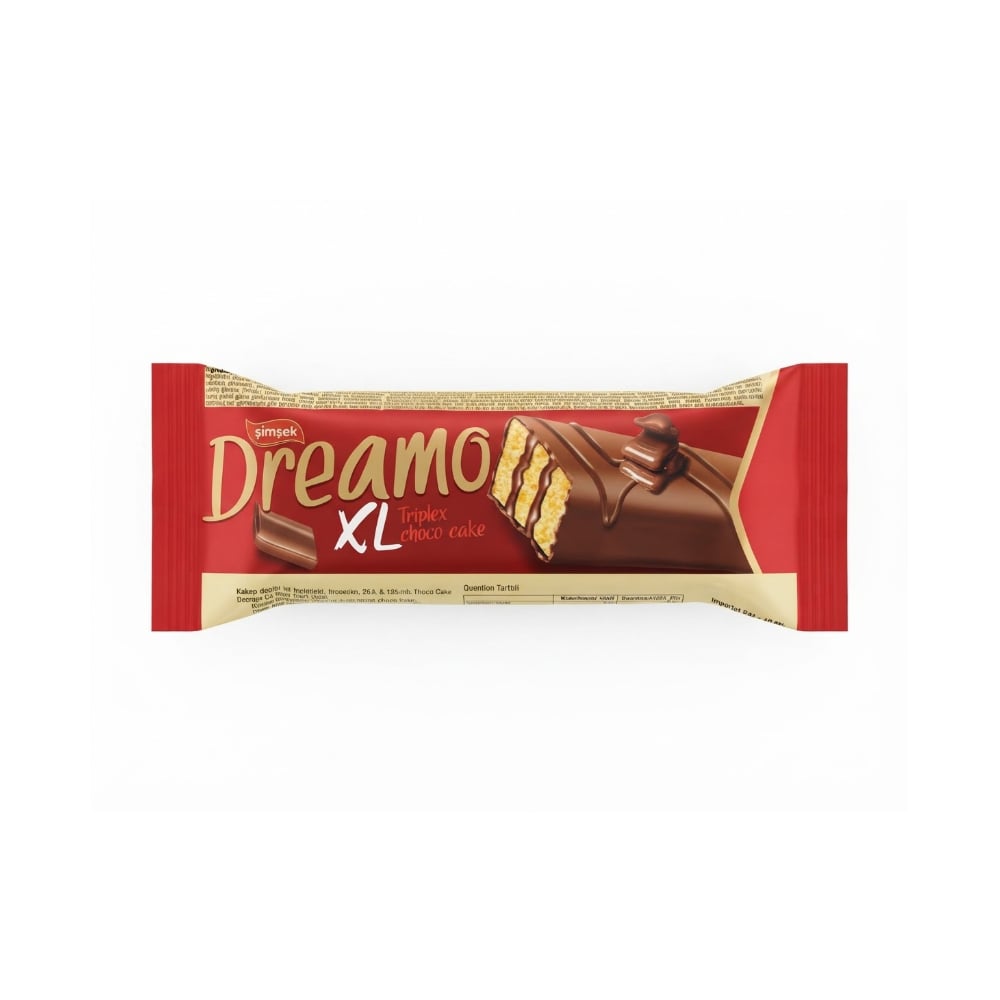 Pastel relleno y cubierto con crema de cacao Dreamo XL Simsek (50 g / 1.76 oz) - Imagen 1