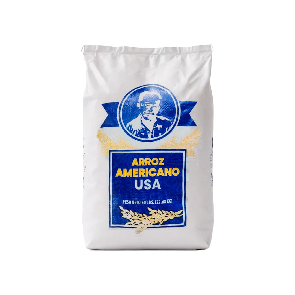 Arroz de grano largo americano Aloy (22.68 kg / 50 lb) - Imagen 1