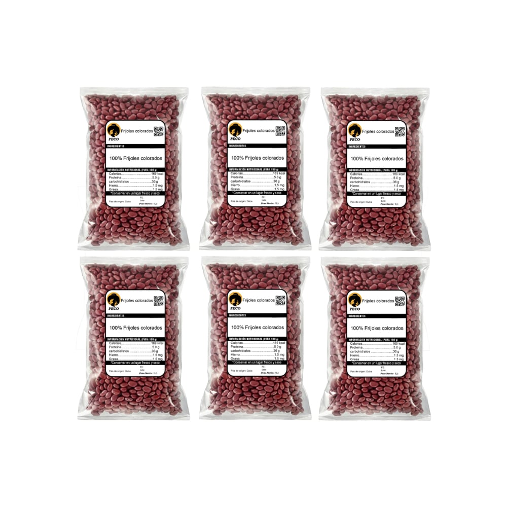 Frijoles colorados Peco (6 x 453.5 g / 1 lb) - Imagen 1