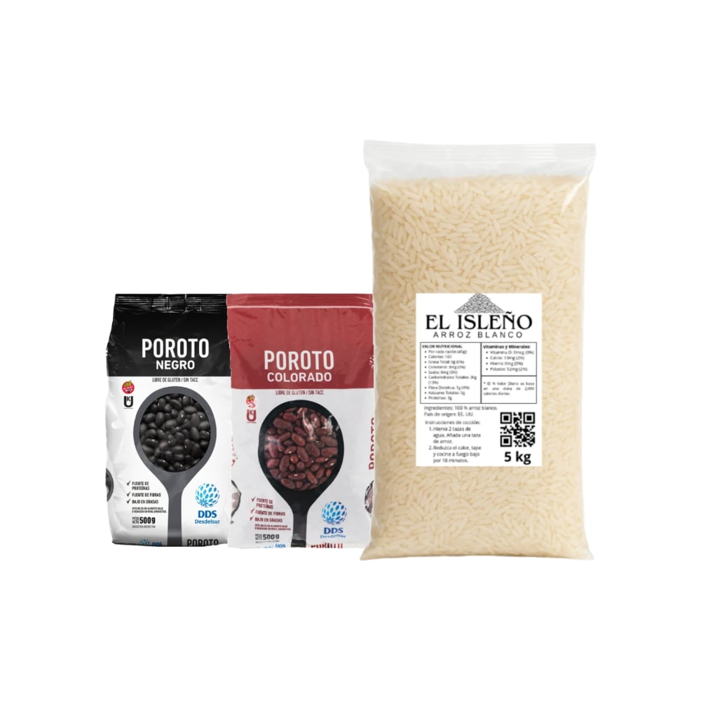 Combo de Arroz + Frijoles - Imagen 1