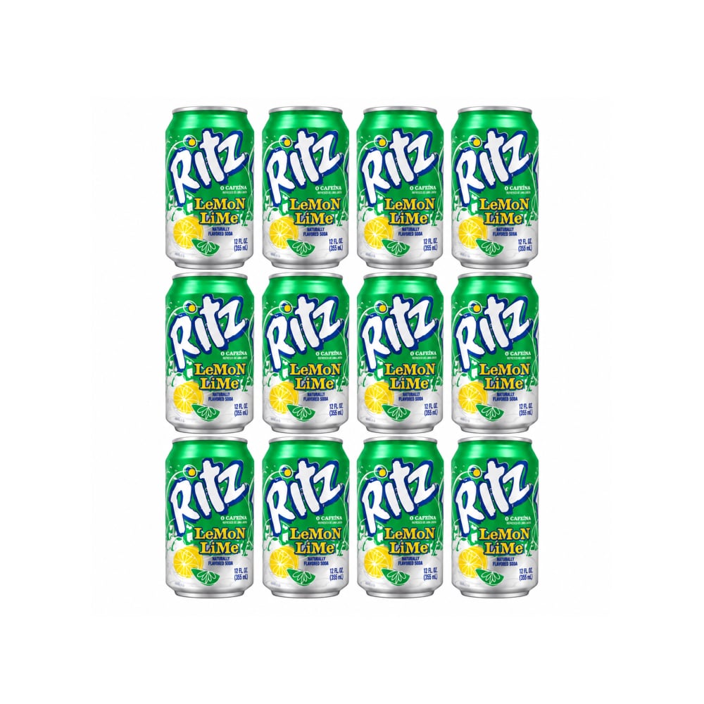 Refresco gaseado lima-limón Ritz (12 x 355 ml) - Imagen 1