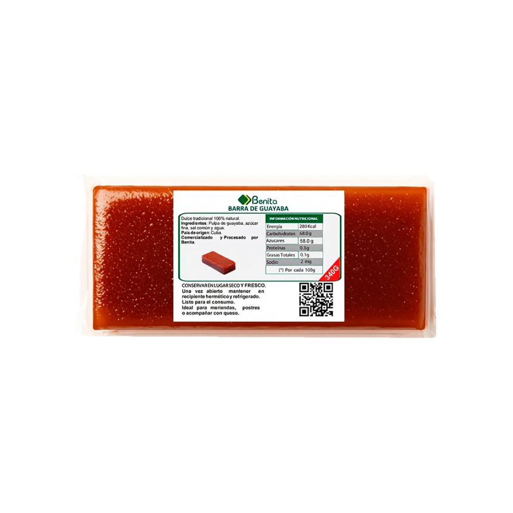 Barra de guayaba Benita (340 g / 11.99 oz) - Imagen 1