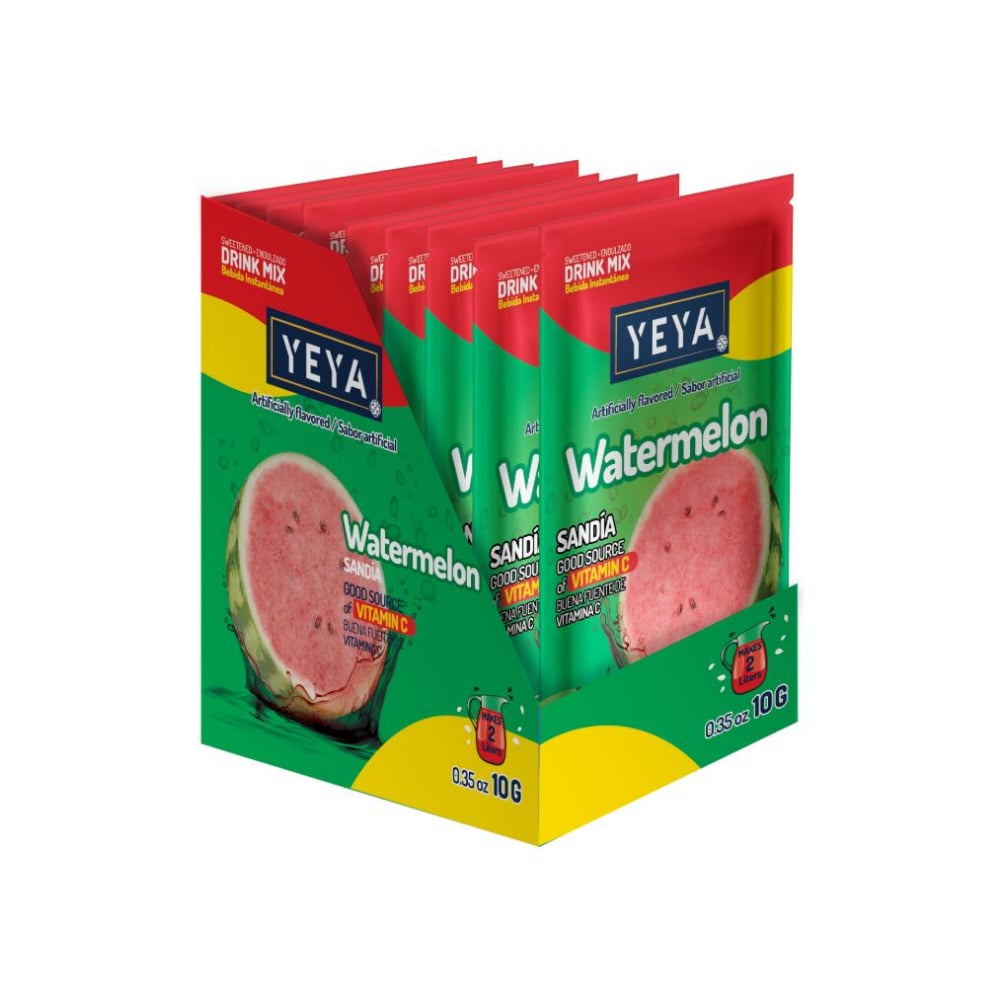 Refresco instantáneo sabor melón YEYA (26 x 10 g / 0.35 oz) - Imagen 1