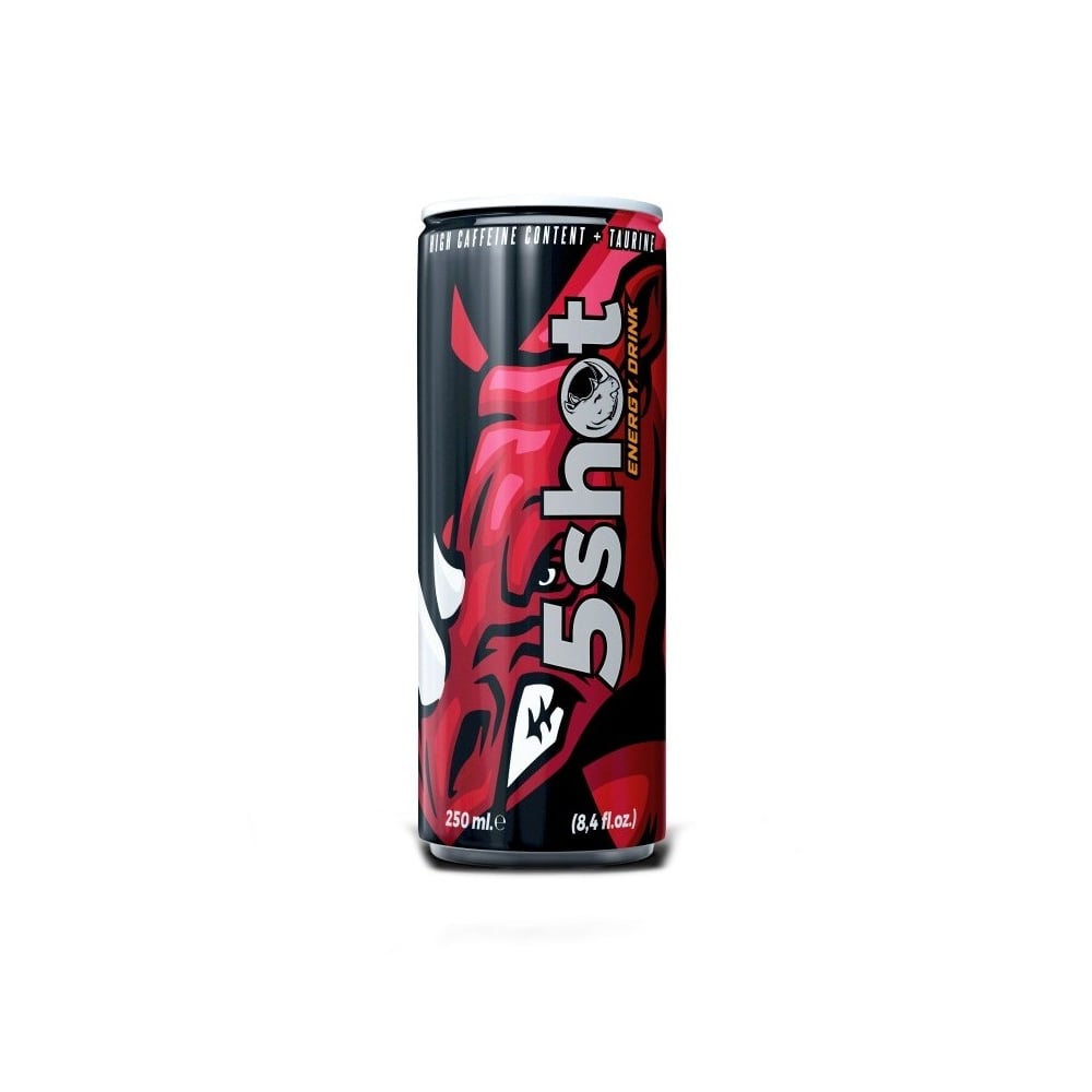 Bebida energética 5shot (250 ml) - Imagen 1