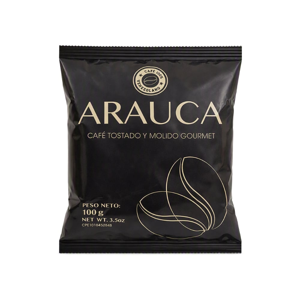 Café tostado y molido gourmet Arauca (100 g / 3.5 oz) - Imagen 1