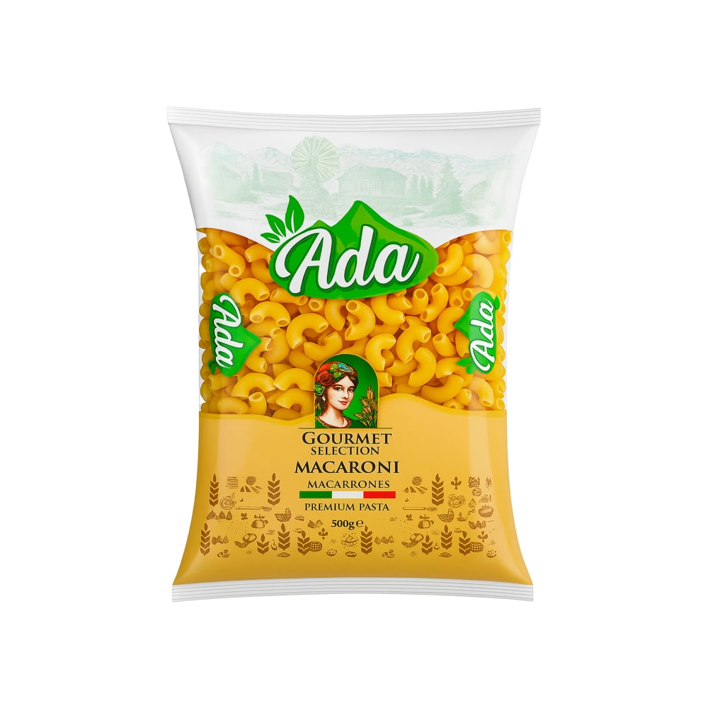 Pasta coditos Ada (500 g / 1.1 lb) - Imagen 1