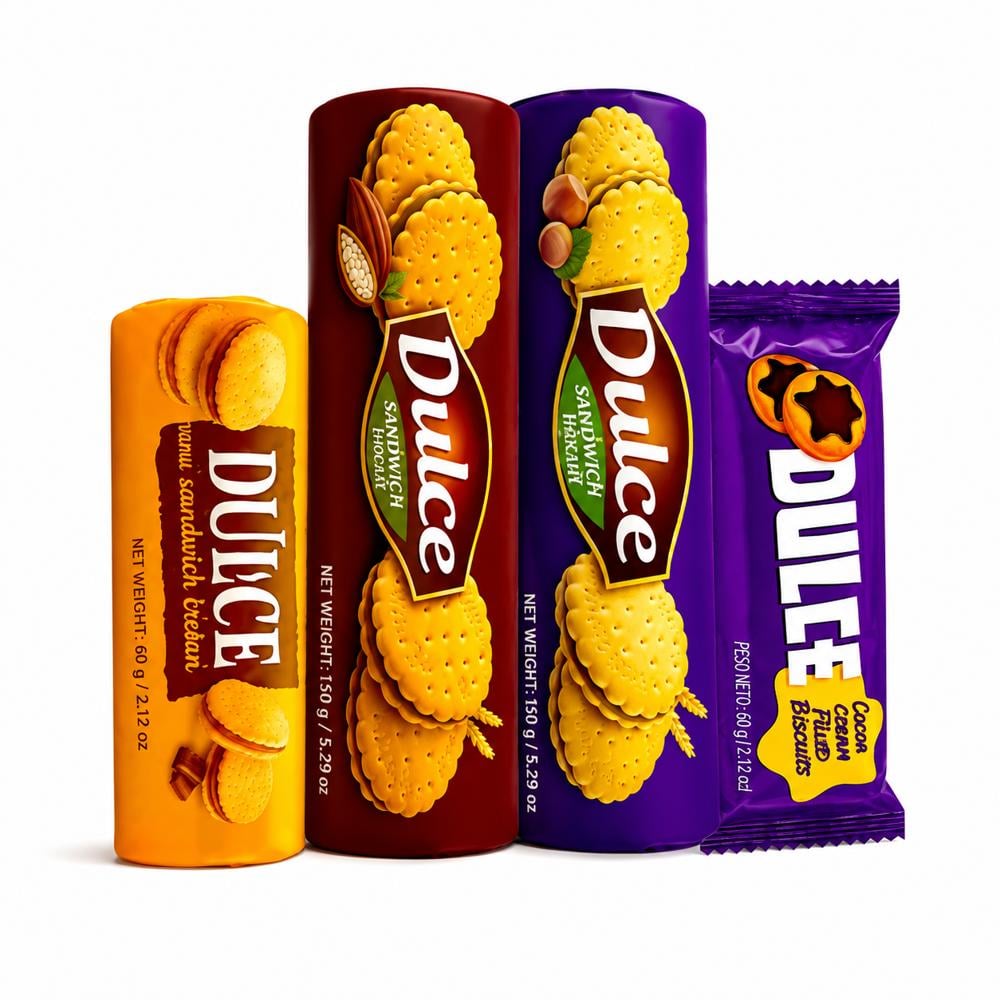 Galletas surtidas de avellana y chocolate - Imagen 1