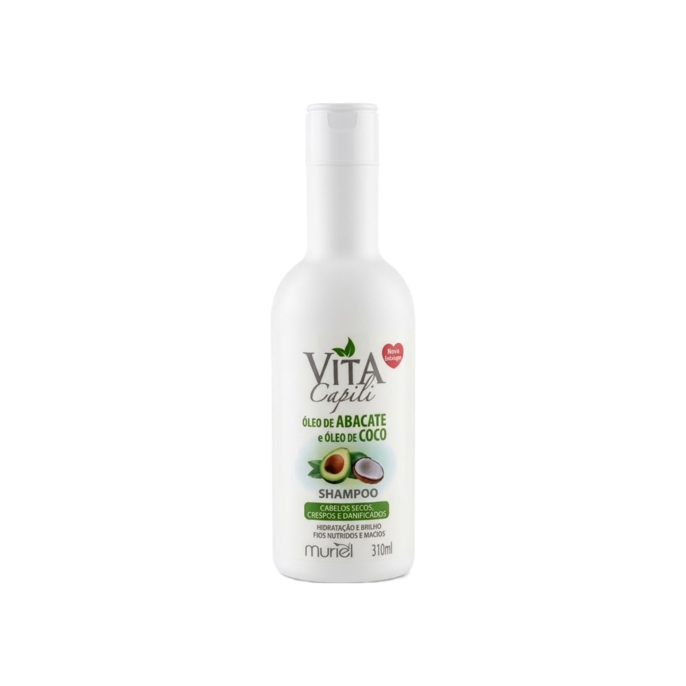 Champú de aceite de aguacate y aceite de coco Muriel Vita Capili (310 ml) - Imagen 1