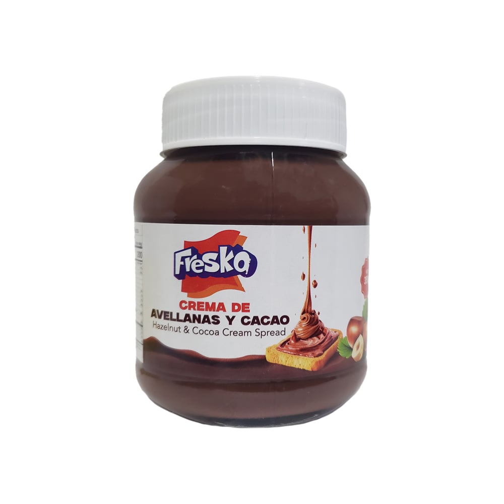 Crema de avellanas y cacao Fresko (350 g / 12.35 oz) - Imagen 1