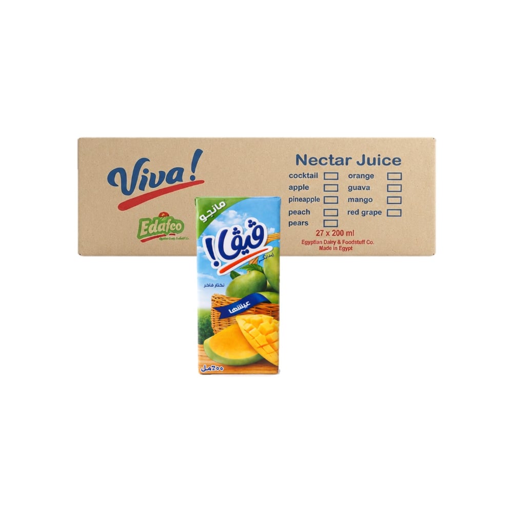 Néctar de Mango Viva (27 x 200 ml) - Imagen 1