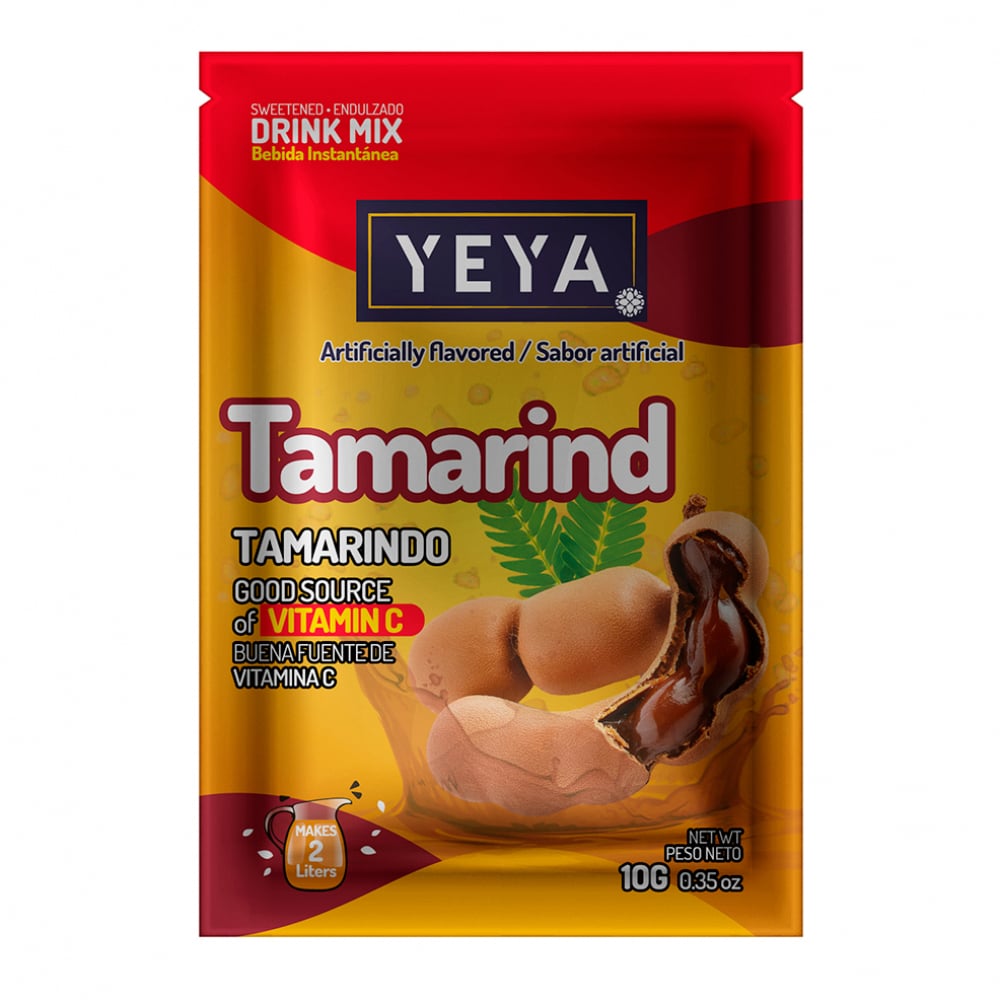 Refresco instantáneo sabor tamarindo YEYA (10 g / 0.35 oz) - Imagen 1