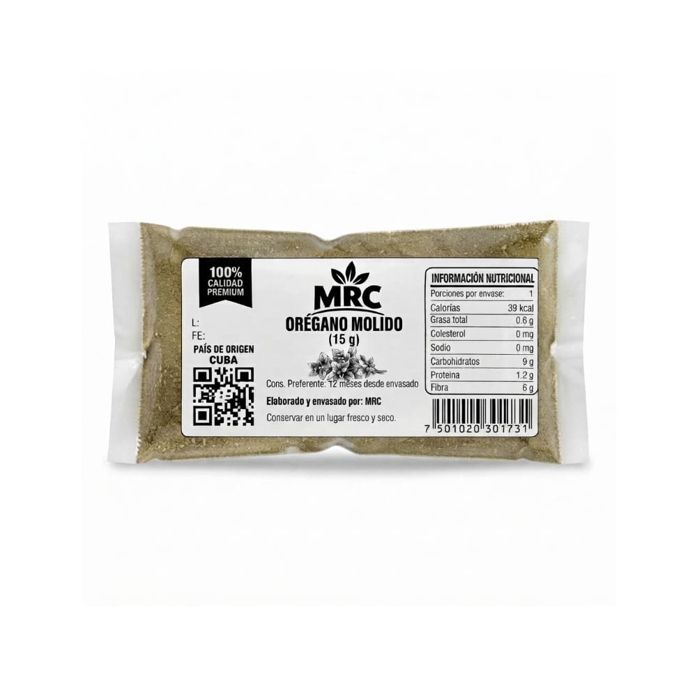 Orégano molido MRC (15 g) - Imagen 1