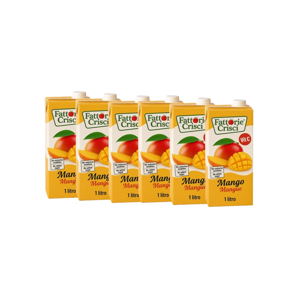 Jugo de mango Fattorie Crisci (6 x 1 L) - Imagen 1