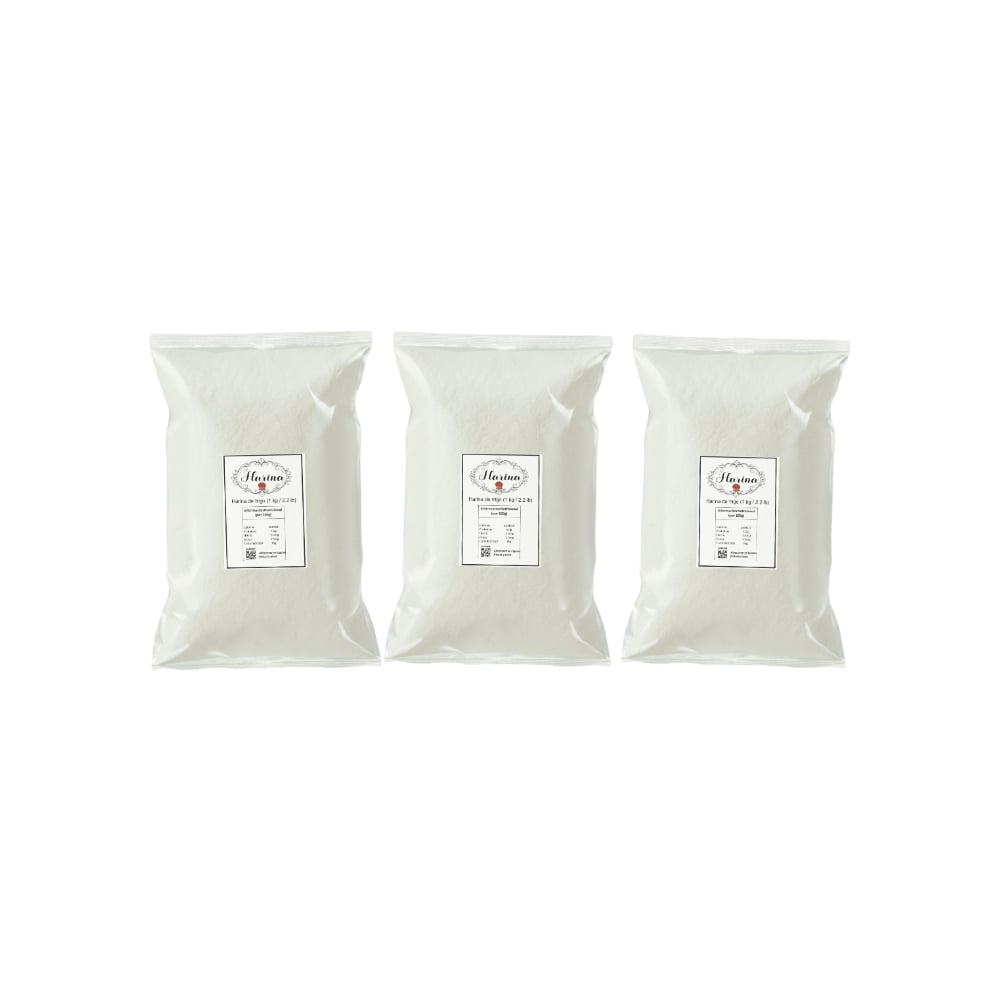Harina de trigo Pida (3 x 1 kg / 2.2 lb) - Imagen 1