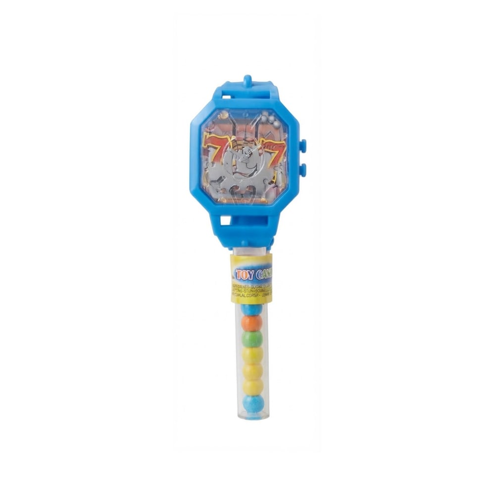 Reloj de juguete azul con caramelos Chipirrines - Imagen 1