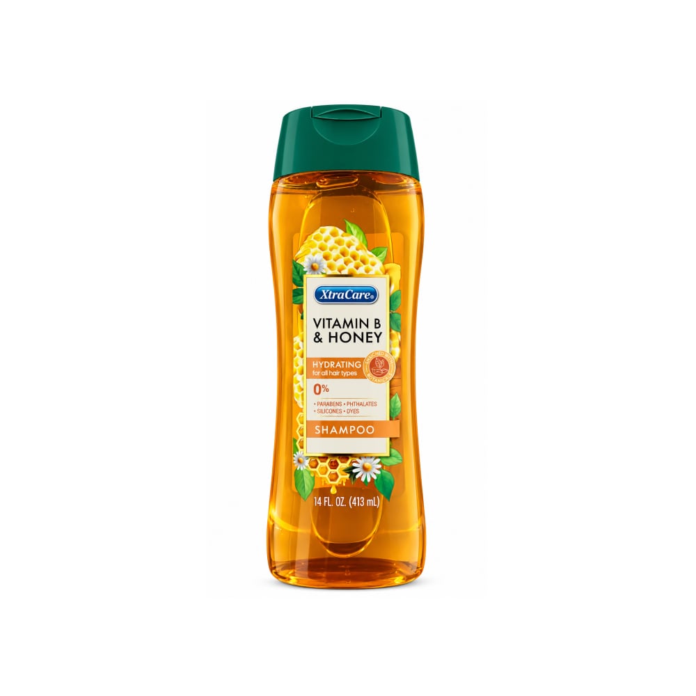 Champú hidratante con vitamina B y miel XtraCare (413 ml) - Imagen 1