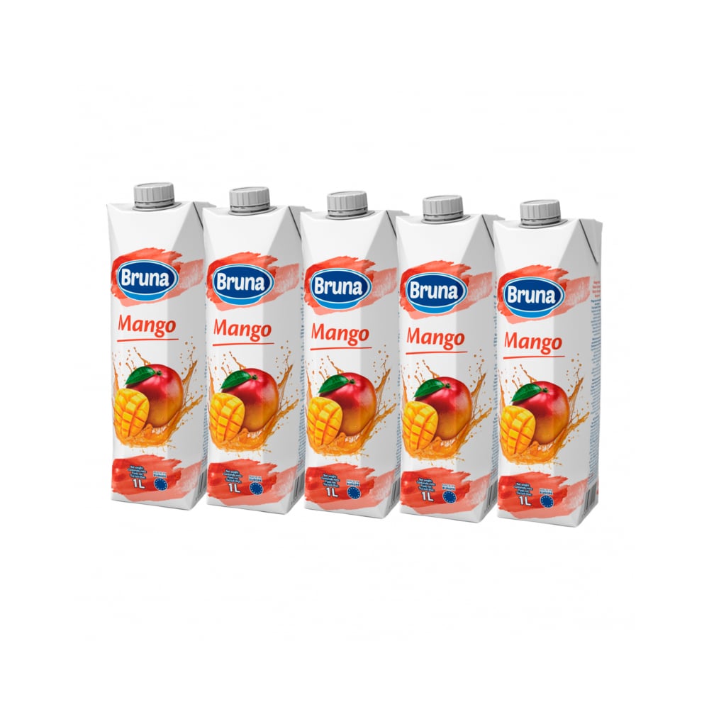 Jugo de mango Bruna (5 x 1 L) - Imagen 1
