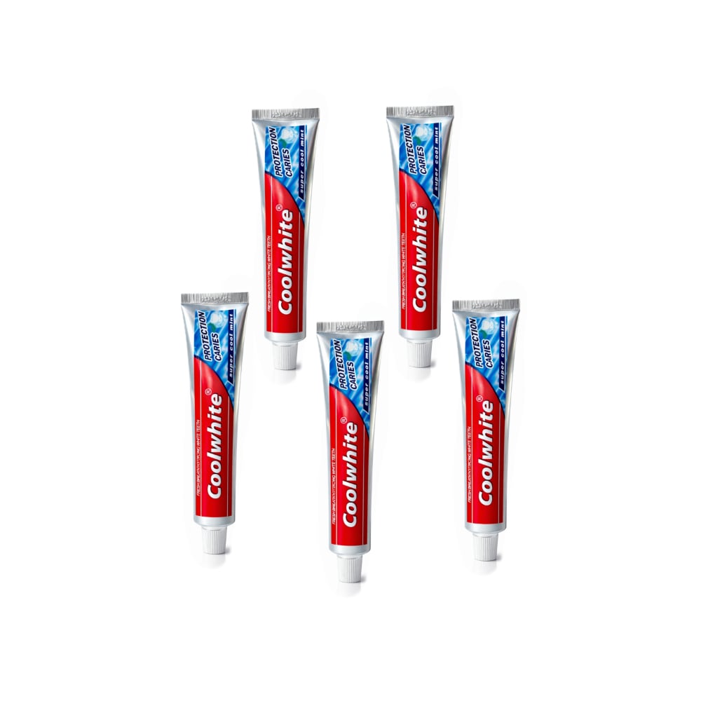 Pasta dental mentolada Coolwhite (5 x 120 g / 4.23 oz) - Imagen 1