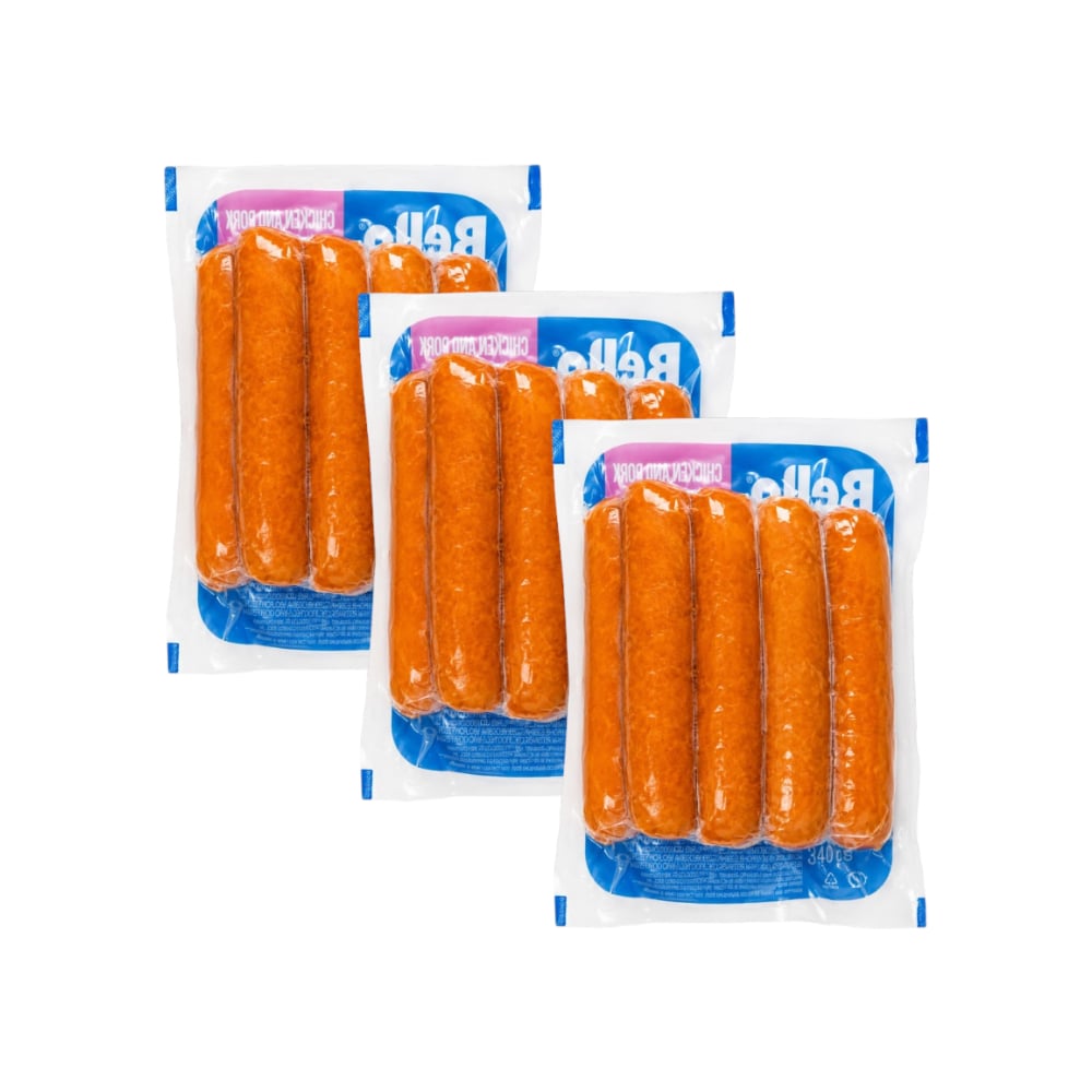Salchicha mixta de pollo y cerdo Bello (3 x 340 g / 12 oz) - Imagen 1