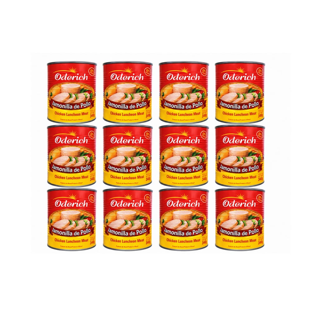 Jamonilla spam de pollo Oderich (12 X 340 g / 11.99 oz) - Imagen 1