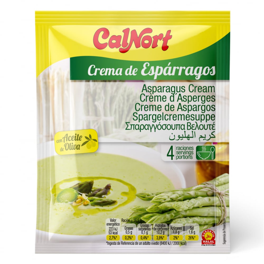 Crema de espárragos Calnort (66 g / 2.33 oz) - Imagen 1