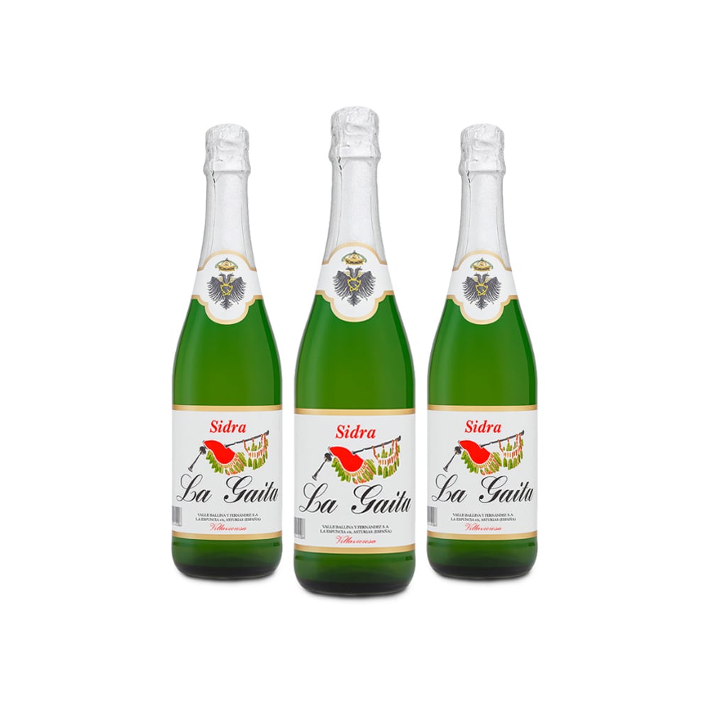 Sidra La Gaita (3 x 750 ml) - Imagen 1