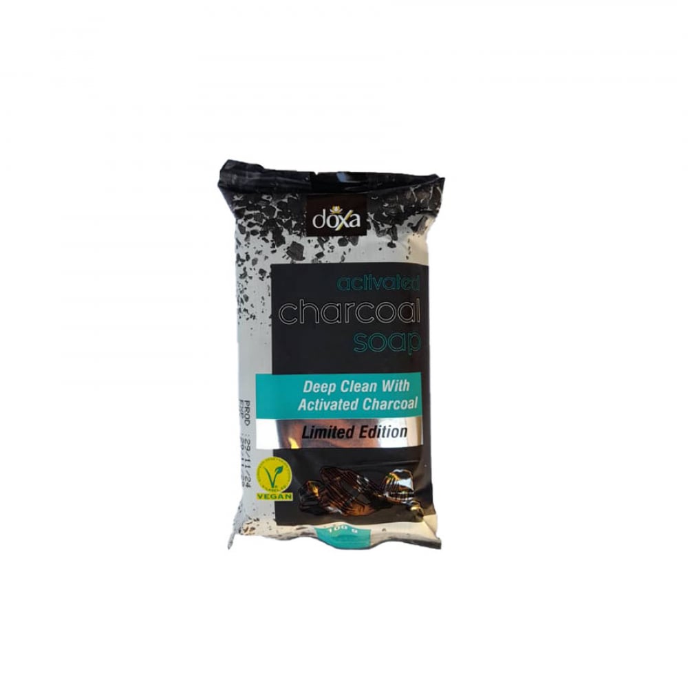 Jabón de carbón Doxa (100 g / 3.53 oz) - Imagen 1