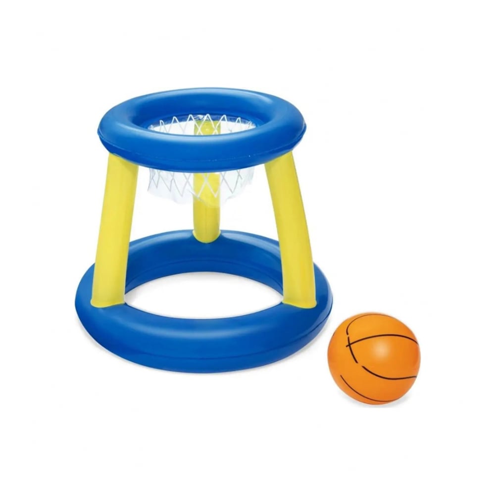 Canasta de baloncesto inflable + pelota inflable Splash N Hoop Bestway - Imagen 1