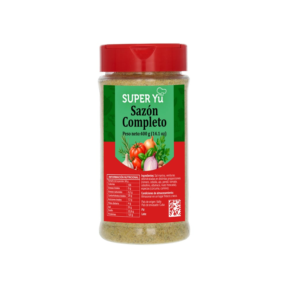 Sazón completo Super Yu (400 g / 14.11 oz) - Imagen 1